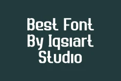 Elyaso - Corporate Logo Font