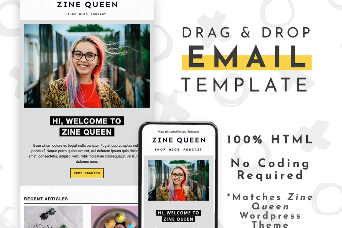 Email Newsletter Template Mailchimp