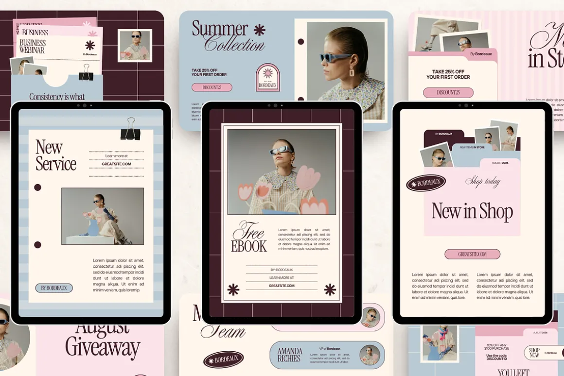 Email Marketing Newsletter Template