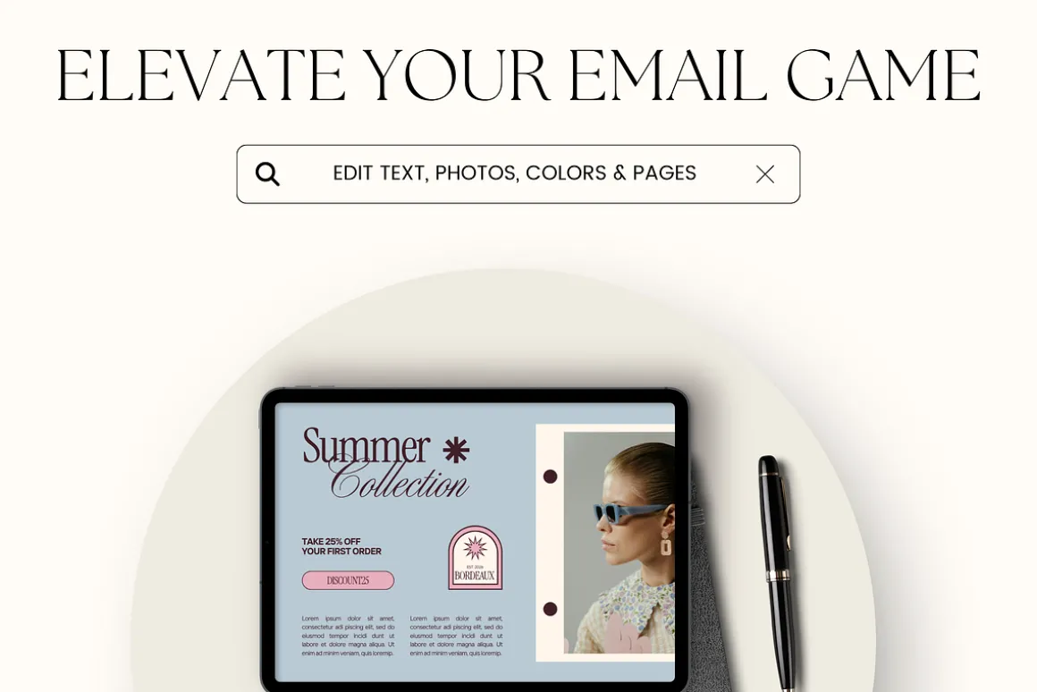 Email Marketing Newsletter Template