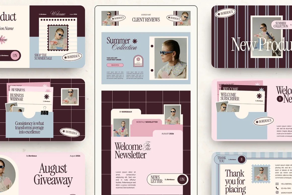 Email Marketing Newsletter Template