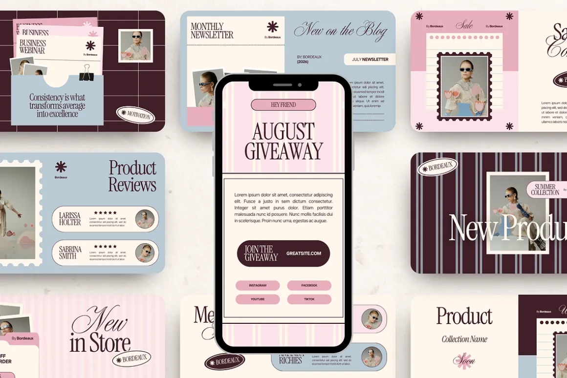 Email Marketing Newsletter Template