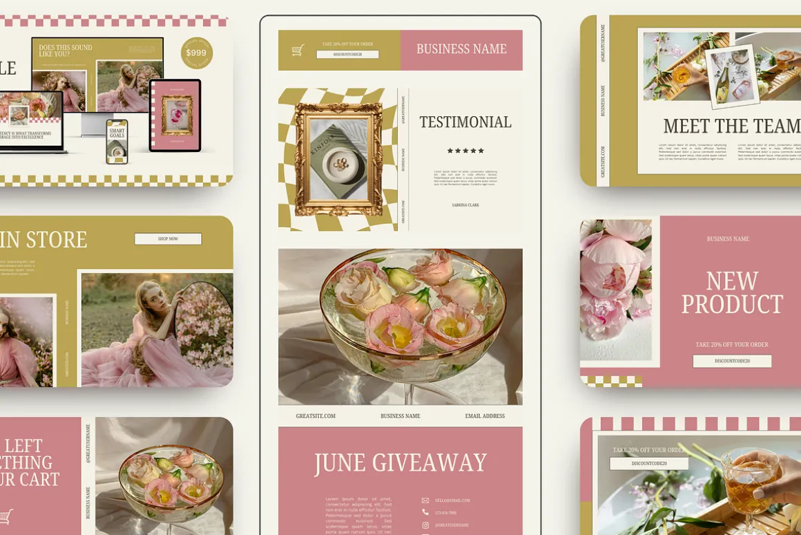 Email Marketing Newsletter Template