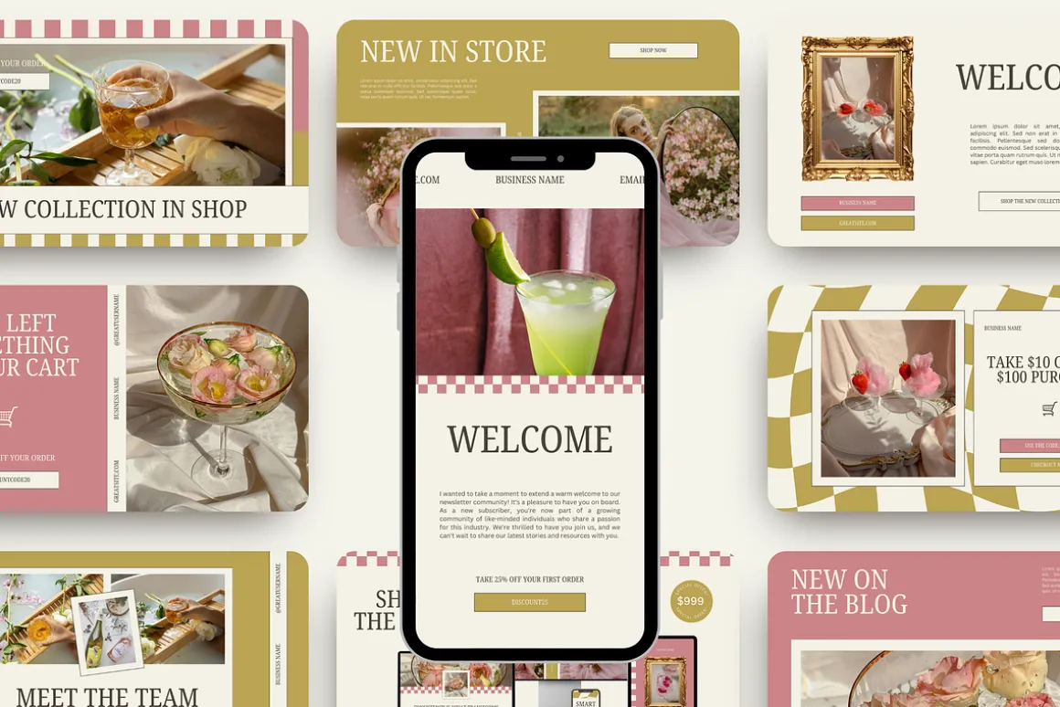 Email Marketing Newsletter Template