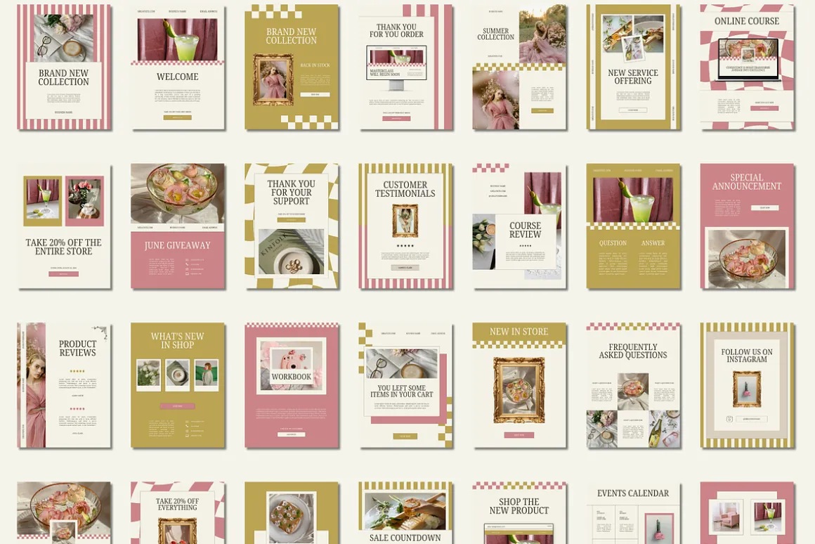 Email Marketing Newsletter Template