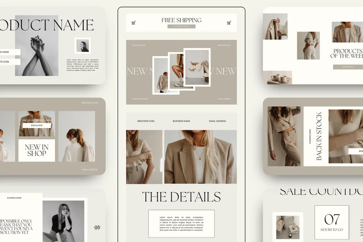 Email Marketing Newsletter Template