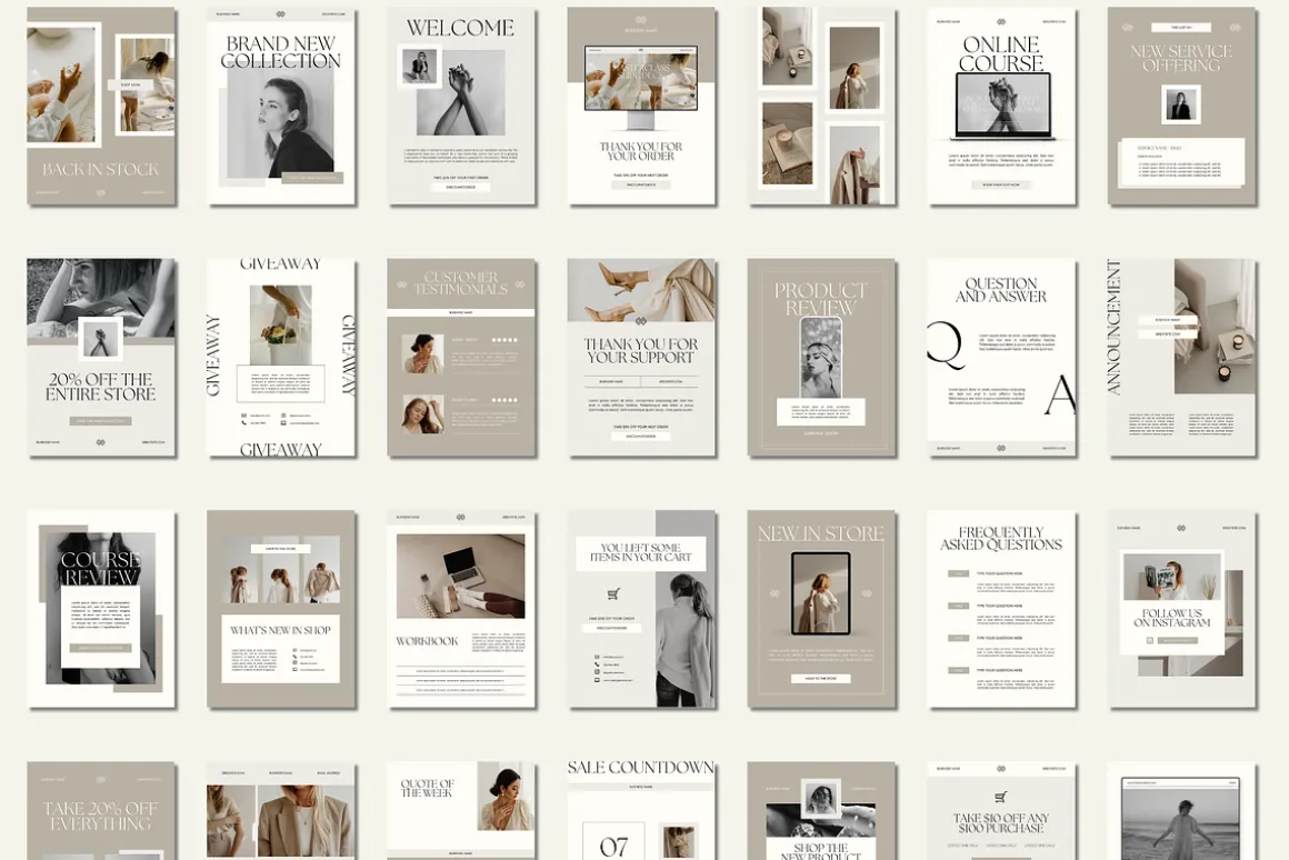 Email Marketing Newsletter Template