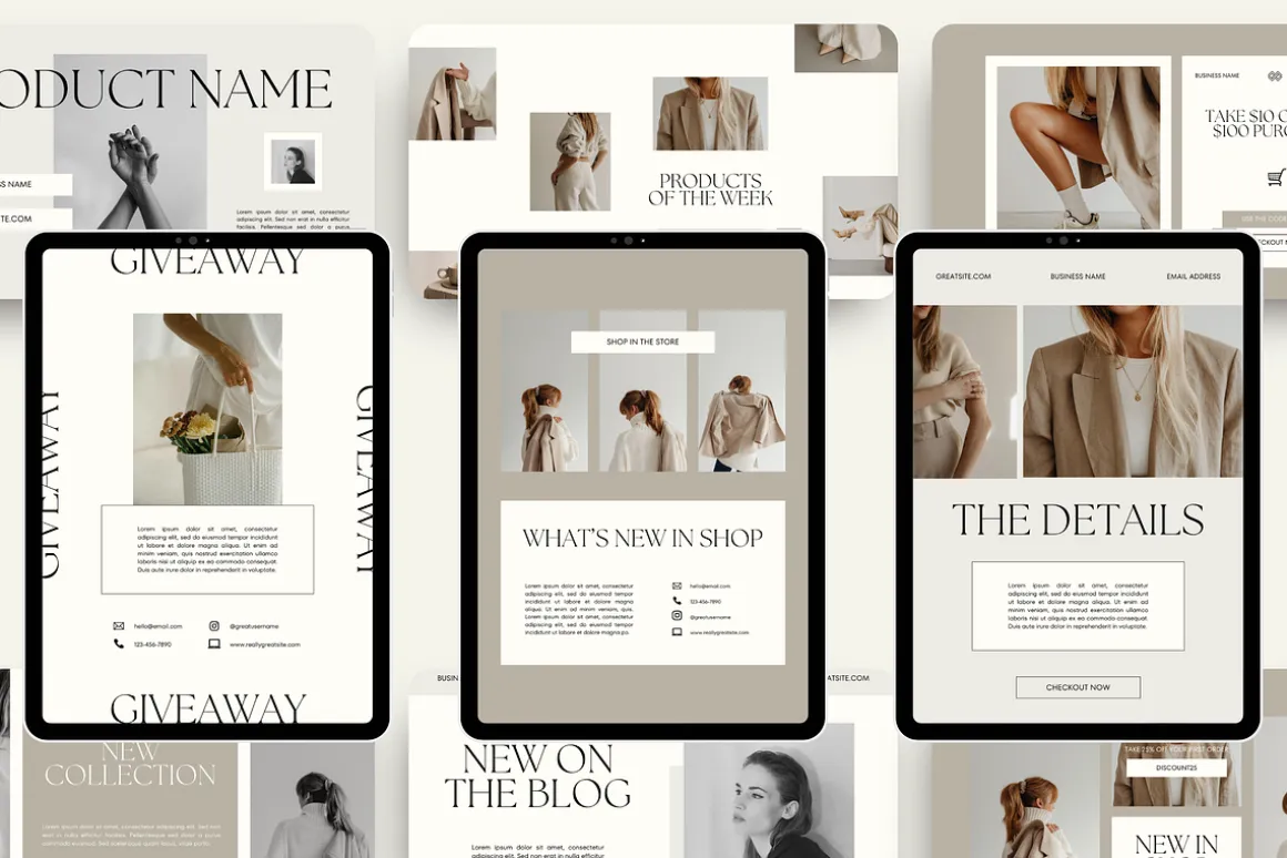Email Marketing Newsletter Template