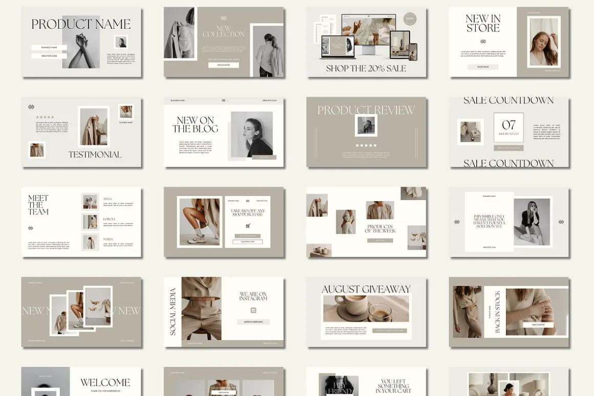 Email Marketing Newsletter Template