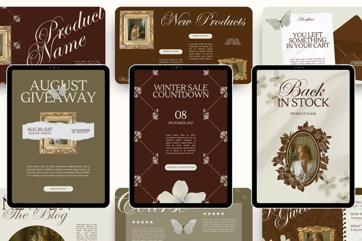 Email Marketing Newsletter Template