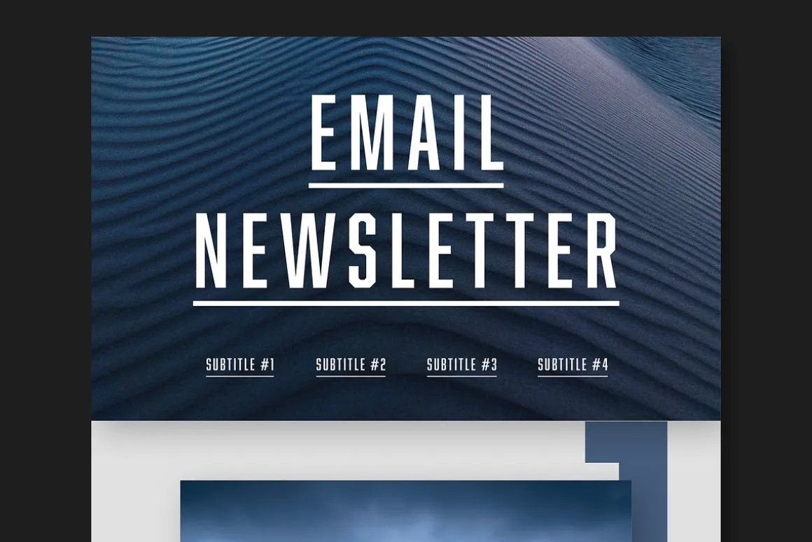 Email Newsletter Layout