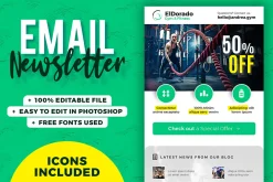 E-mail Newsletter - PSD Template