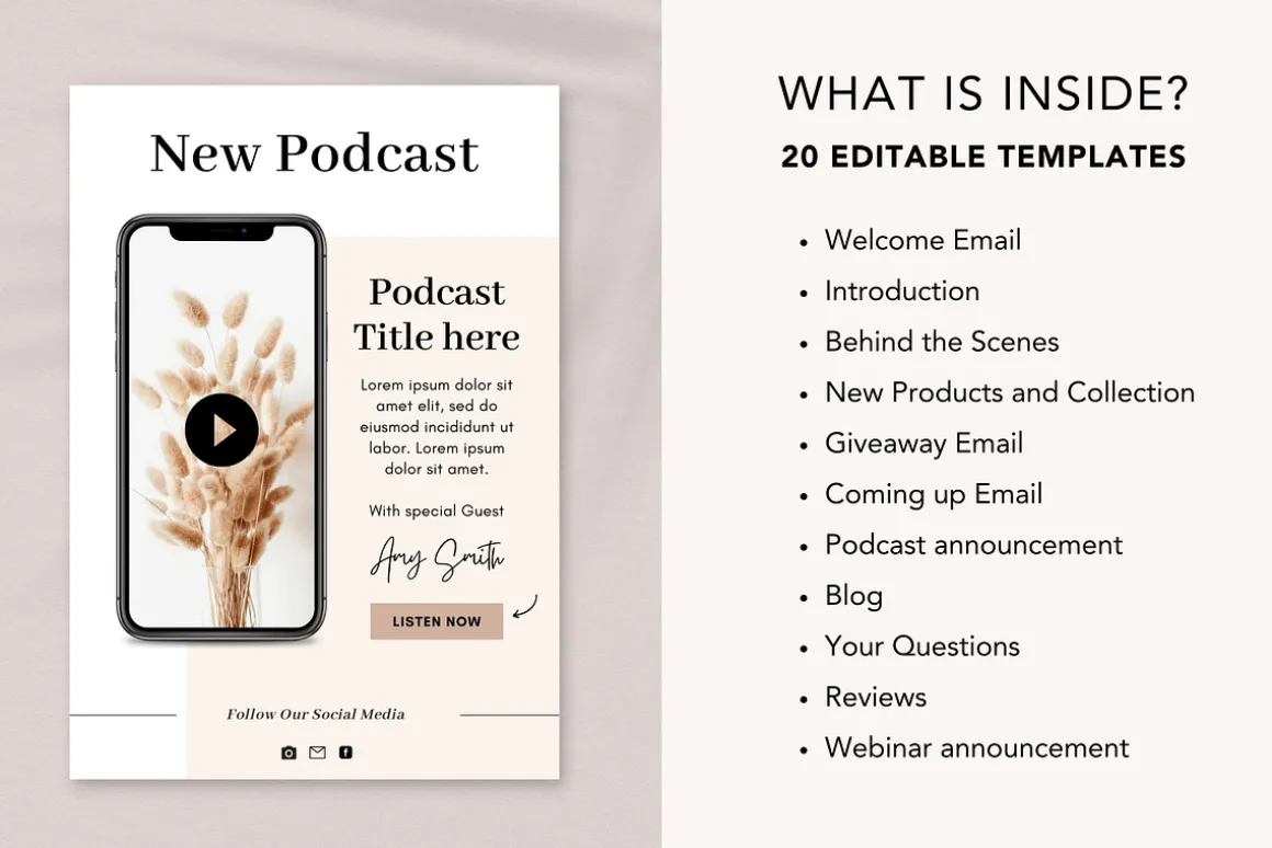 Email Newsletter Templates Canva