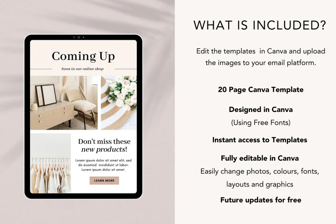 Email Newsletter Templates Canva