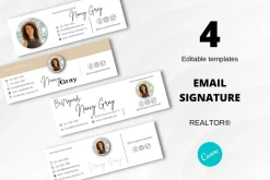 Email Signature Template Realtor