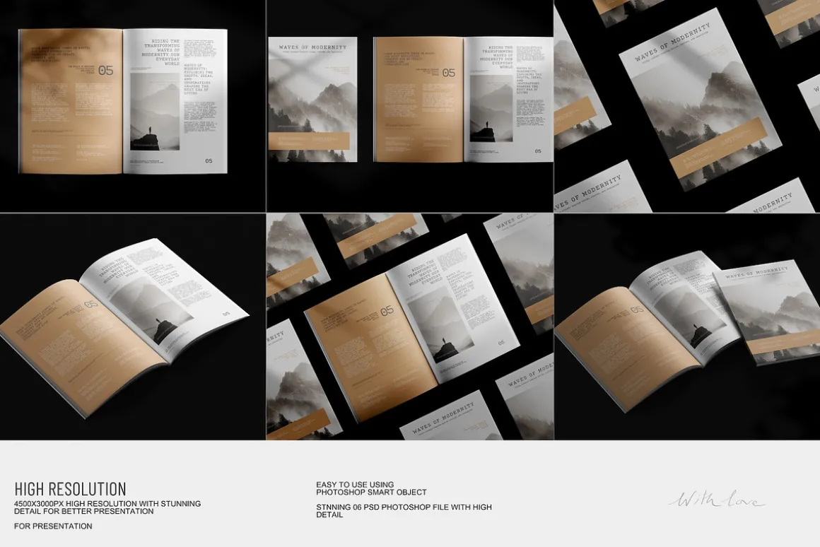 EMBER / Magazine Mockups