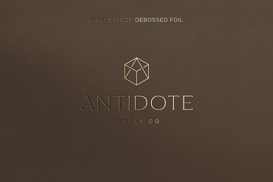 Embossed, Debossed, Foil Effects