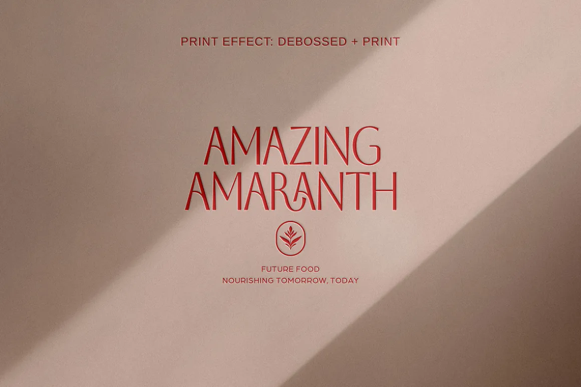 Embossed, Debossed, Foil Effects