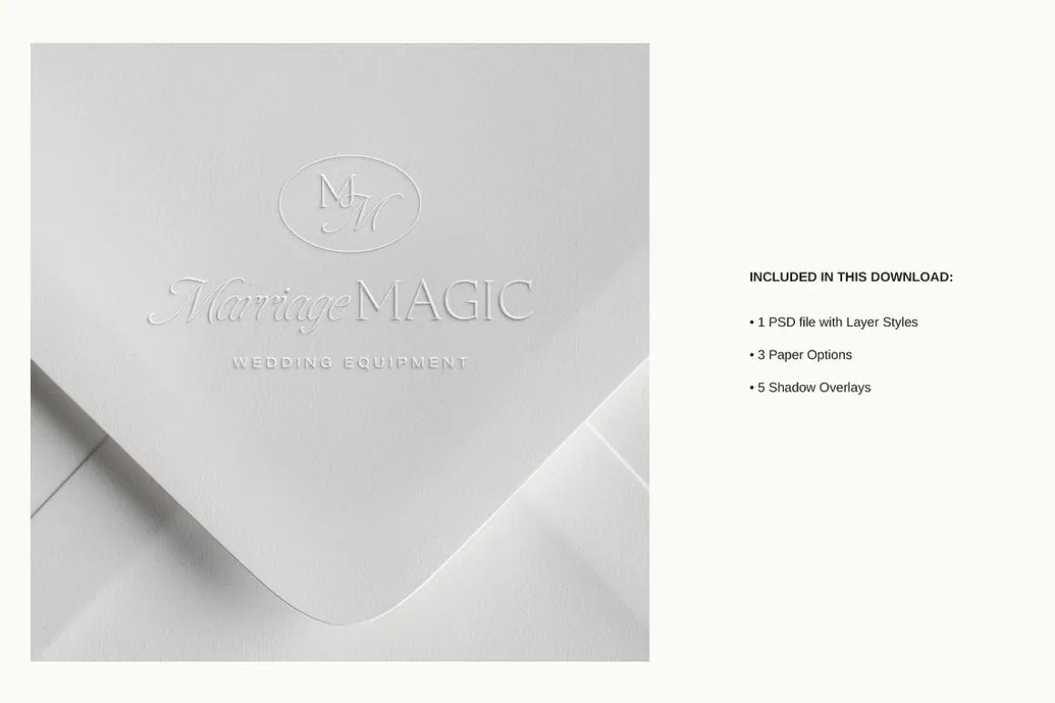 Embossed, Debossed, Foil Effects