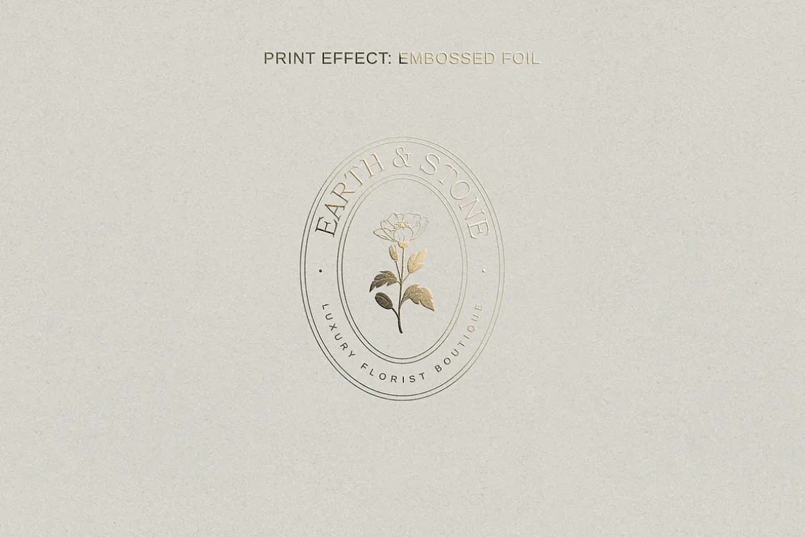 Embossed, Debossed, Foil Effects