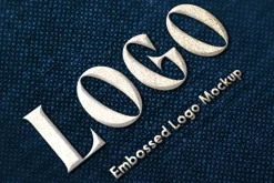 Embossed Logo Mockup