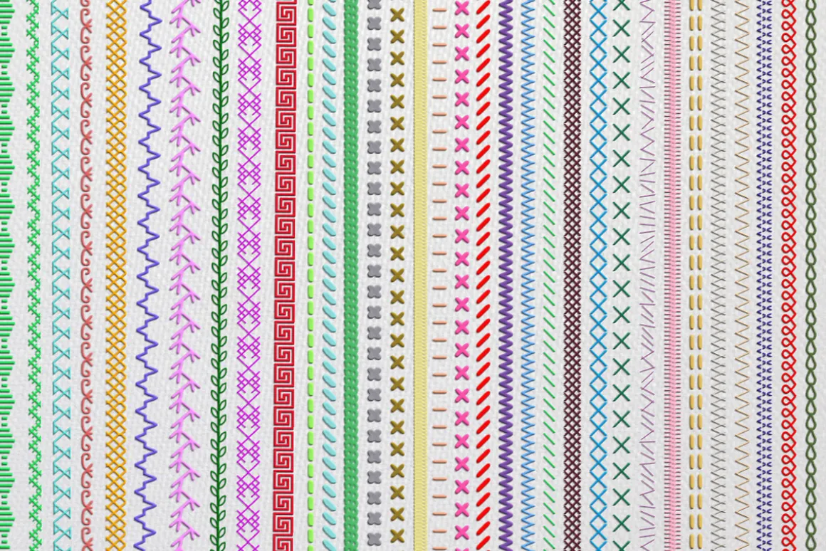 Embroidery Set for Photoshop