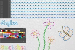 Embroidery Set for Photoshop
