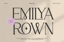 Emilya Rown - Classy Ligature Serif