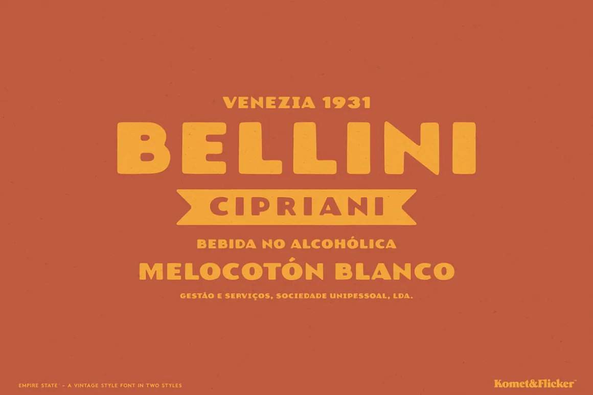 Empire State – A Rustic Font