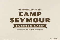 Empire State – A Rustic Font