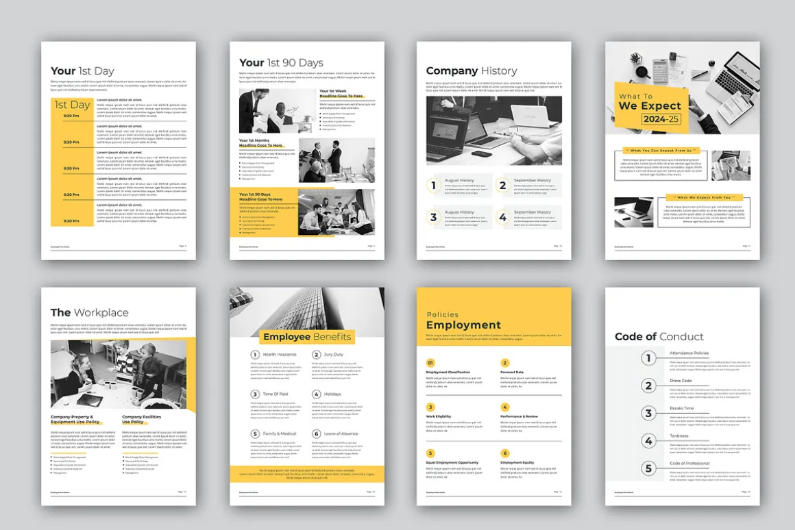 Employee Handbook Template