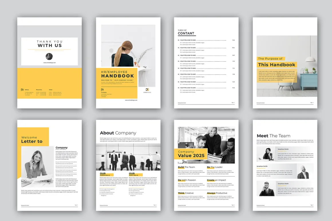 Employee Handbook Template