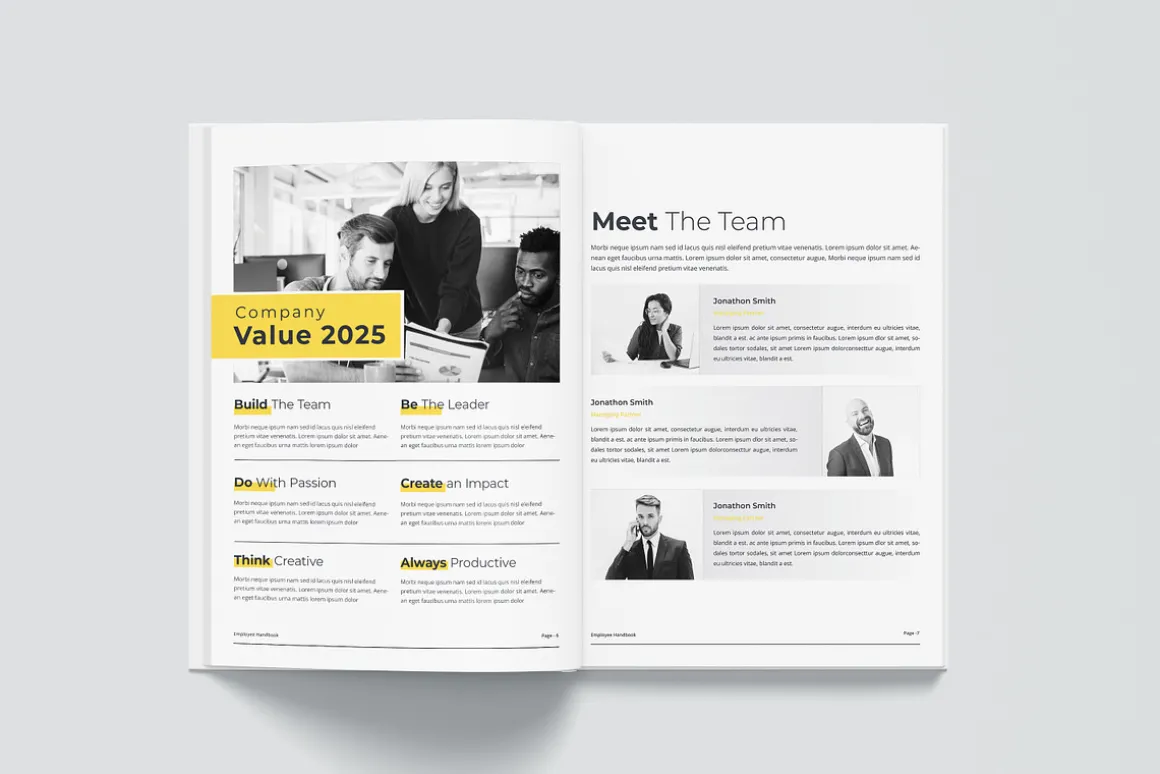 Employee Handbook Template