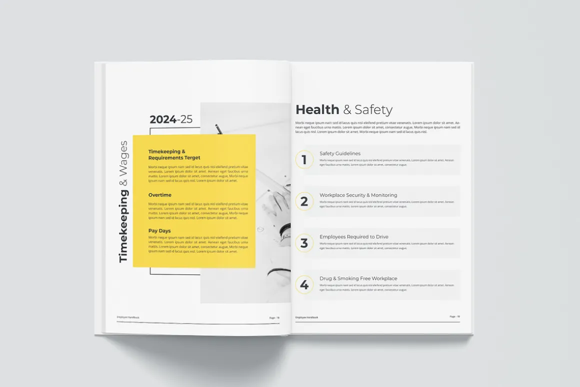 Employee Handbook Template