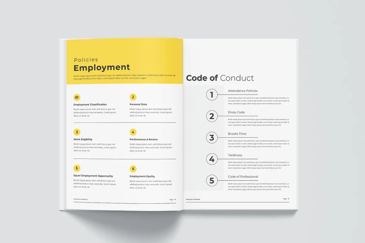 Employee Handbook Template