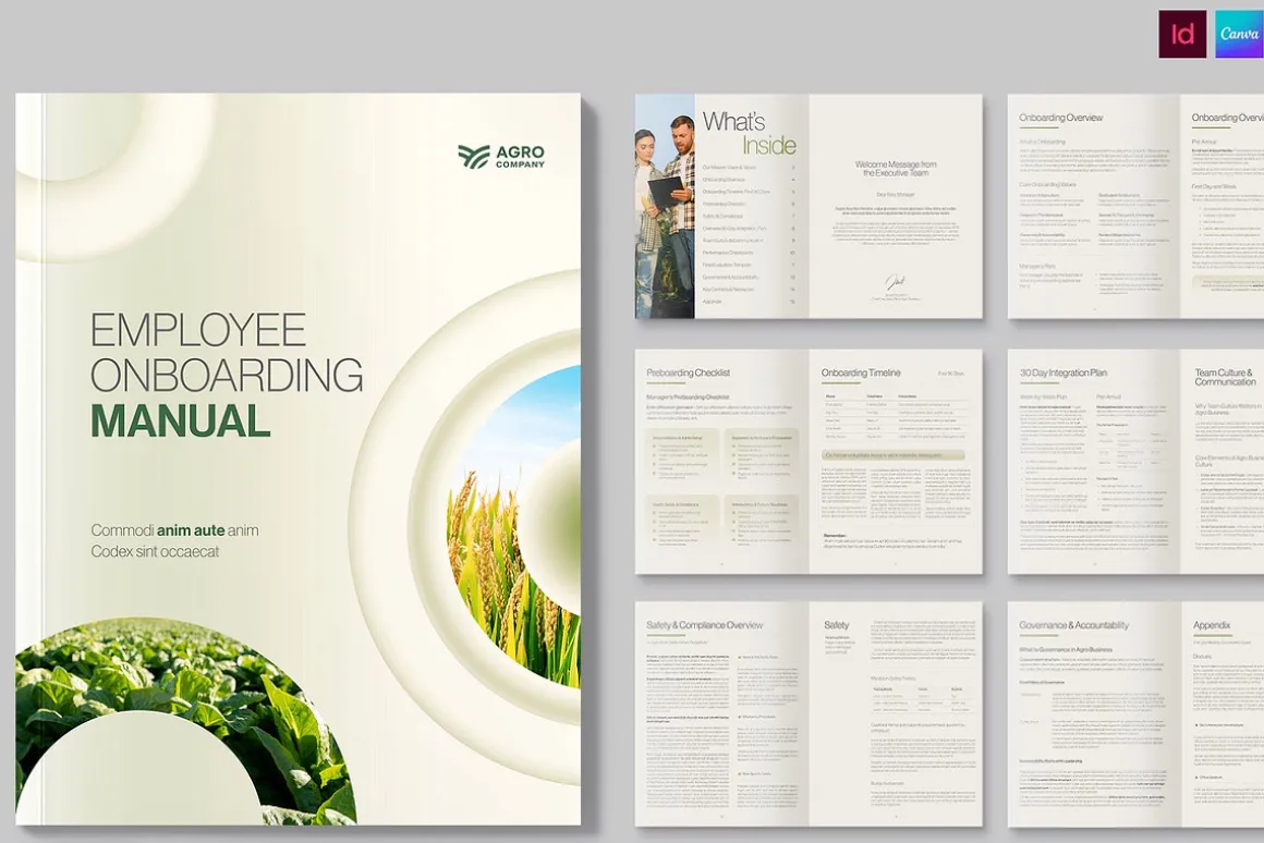 Employee Onboarding Manual Template