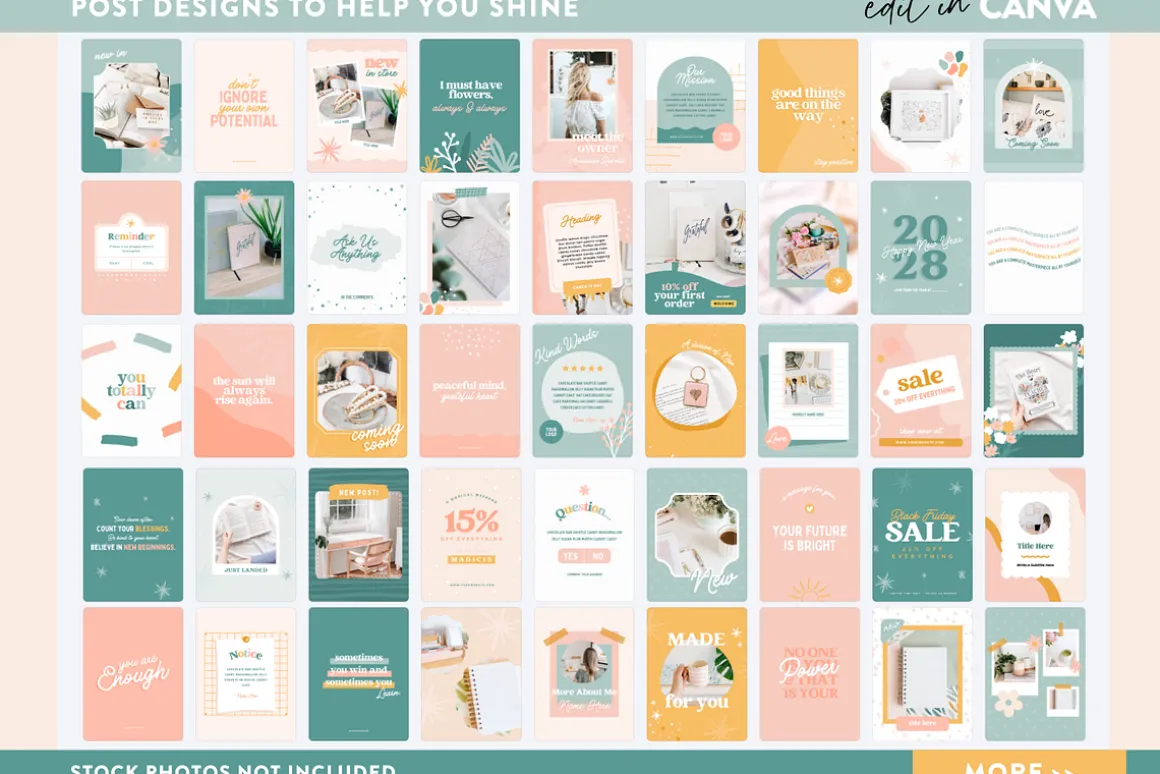 Enchanting Instagram Post Templates