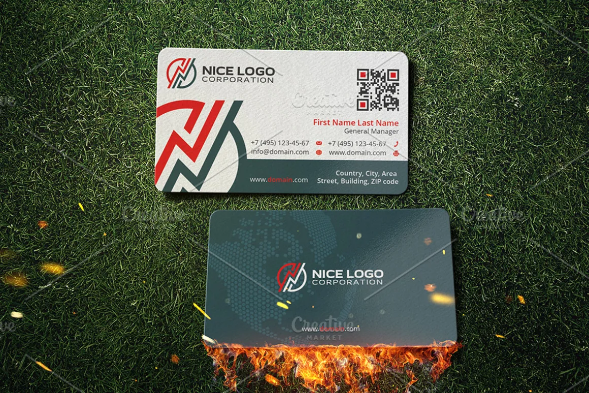 energy business card
