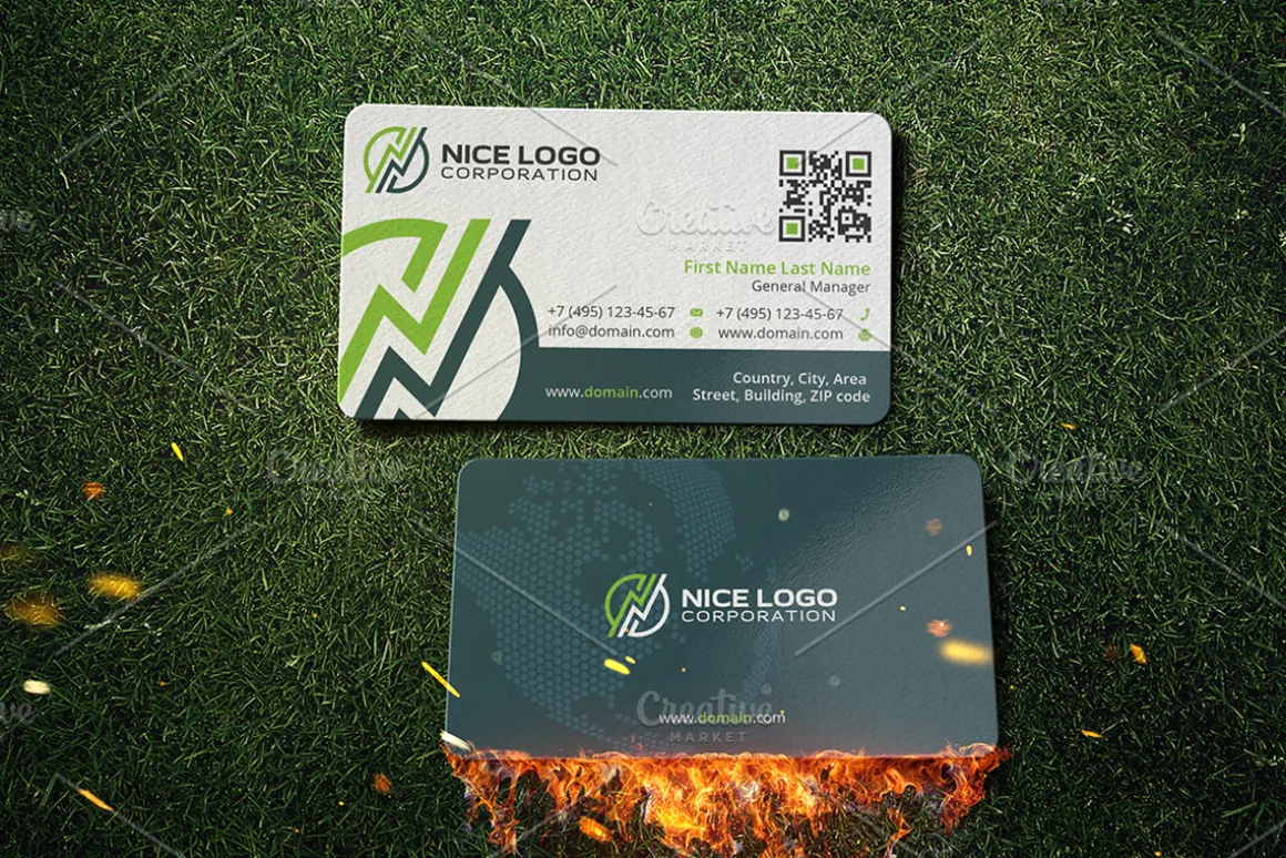 energy business card