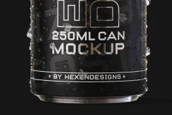 Energy Drink Mockup