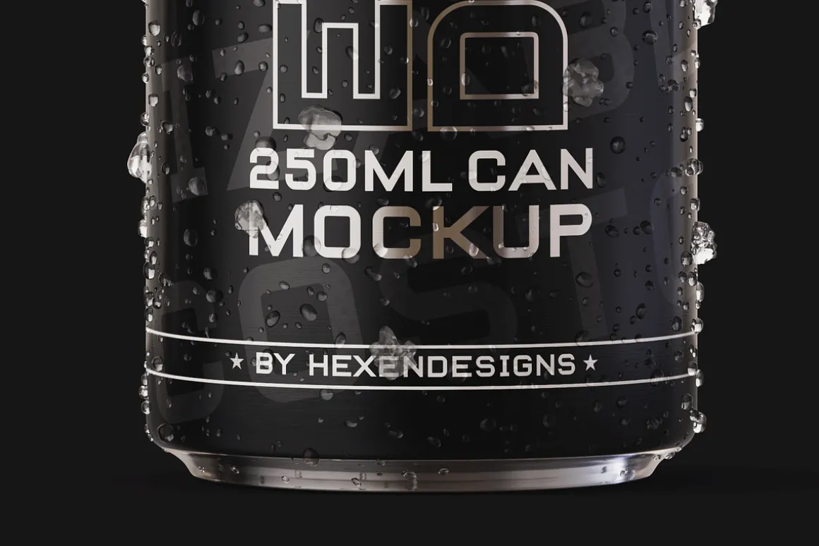 Energy Drink Mockup