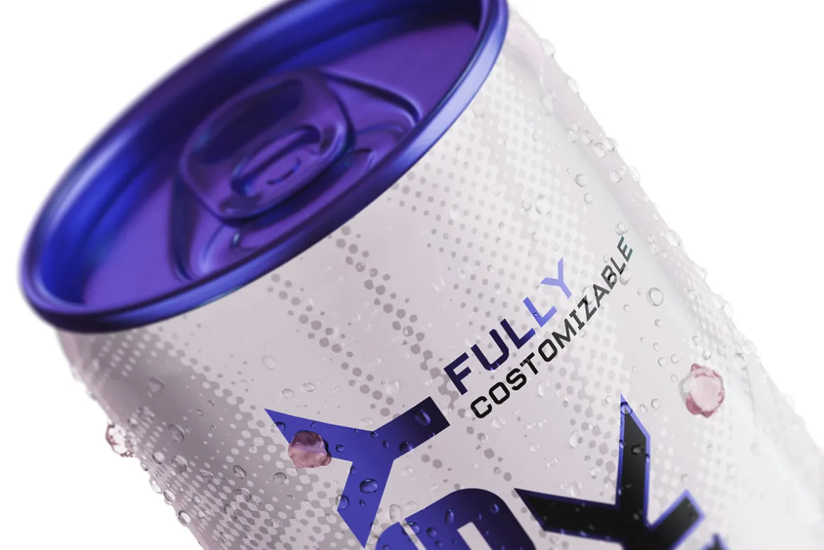 Energy Drink Mockup