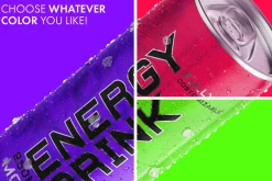 Energy Drink Mockup