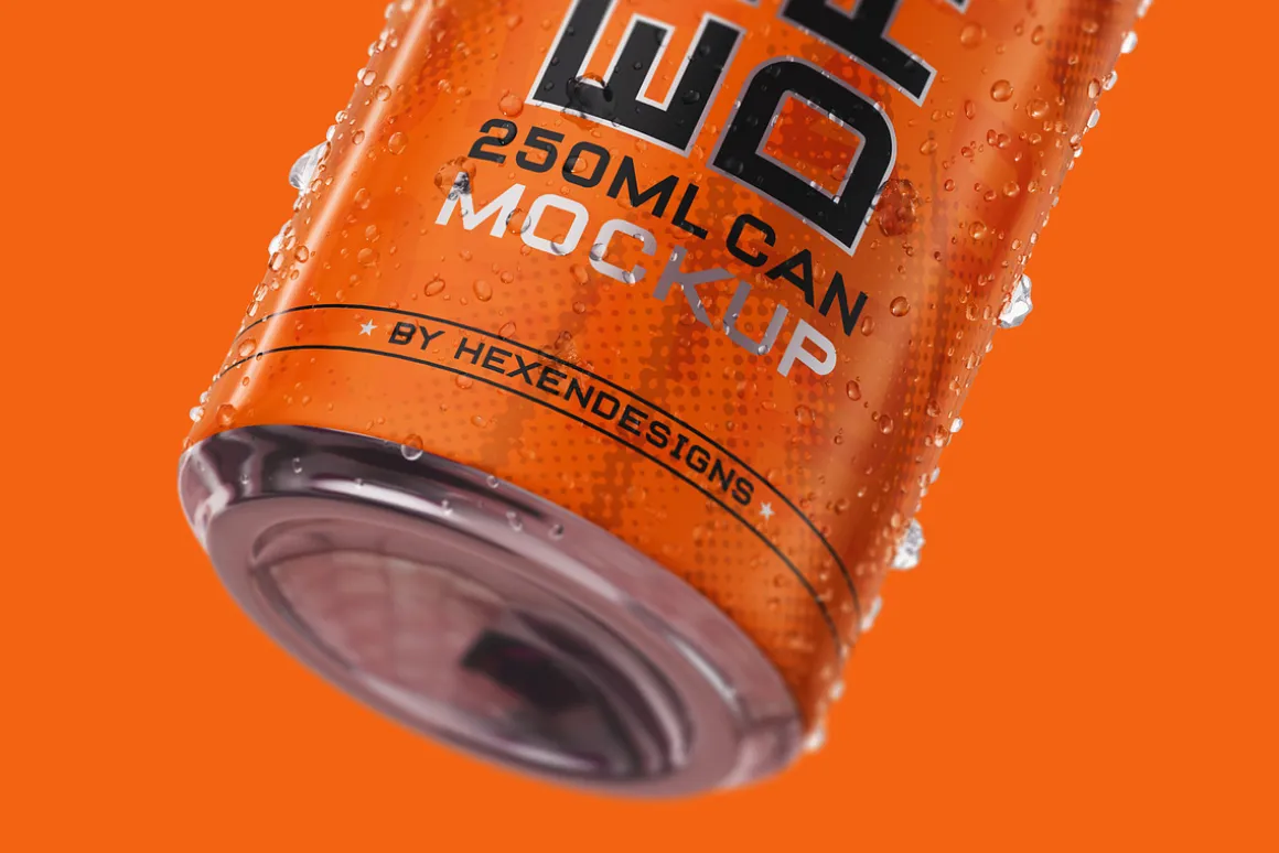 Energy Drink Mockup
