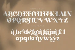 English Island Ligature Serif Font