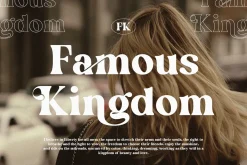 English Island Ligature Serif Font