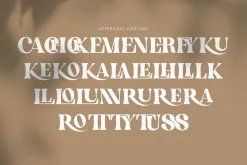 English Island Ligature Serif Font