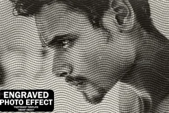 Engraved Photo Effect