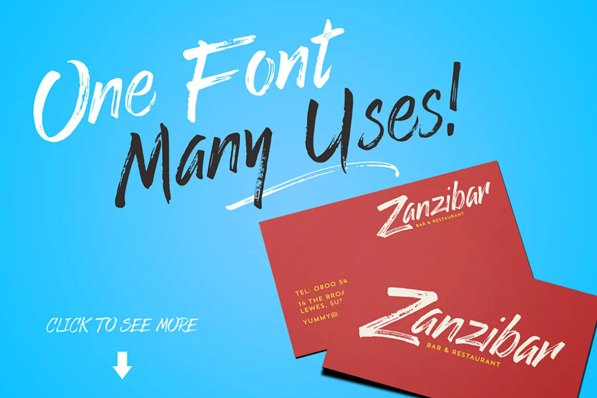 Enjoy the Ride - Typeface