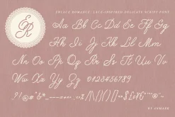 Enlace Romance Delicate Script Font